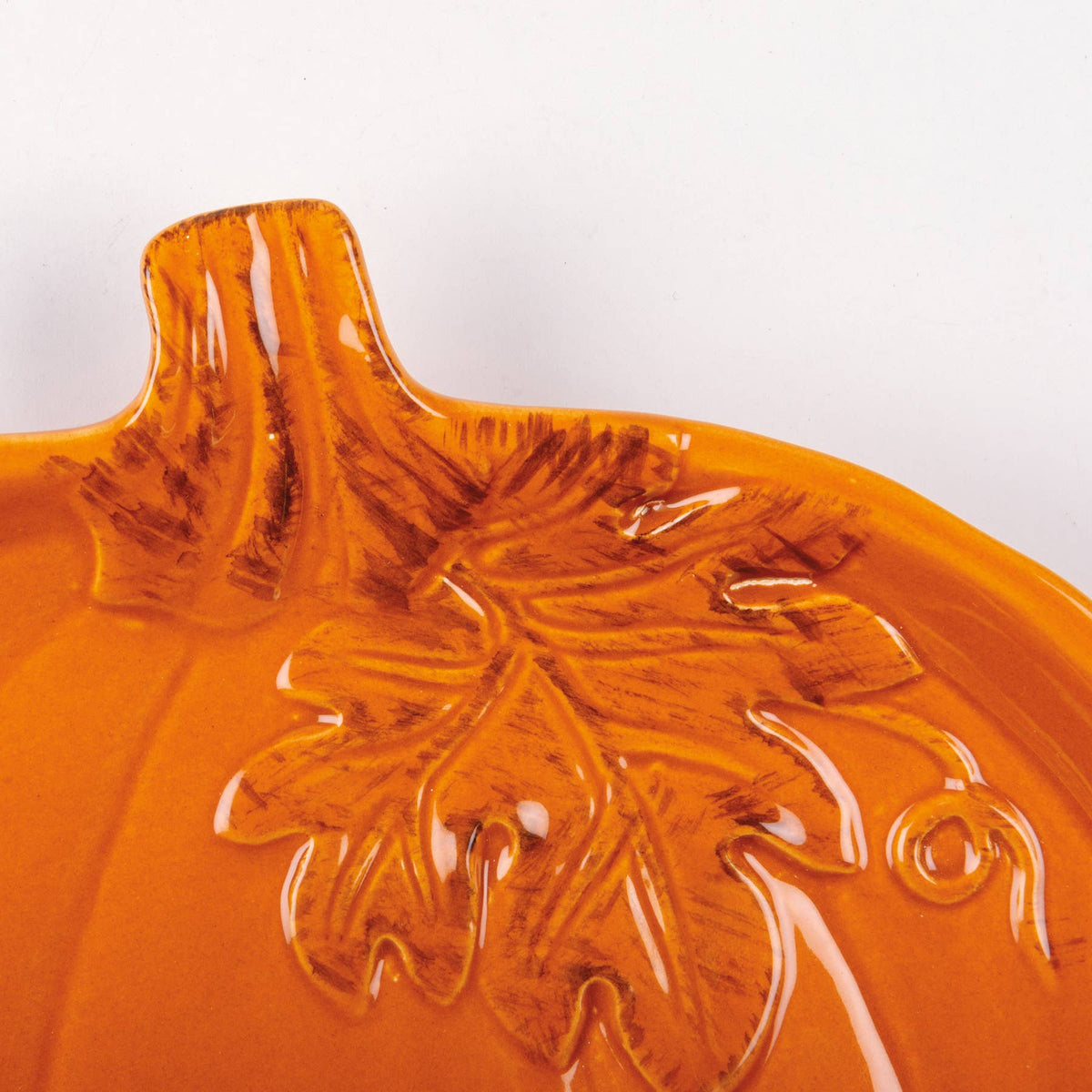 Orange Pumpkin Plate