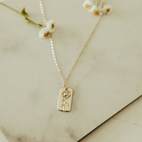 Sunflower Necklace