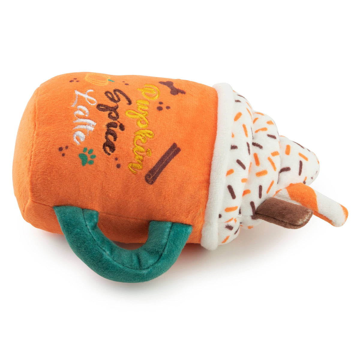 Pupkin Spice Latte Mug Fall Dog Toy