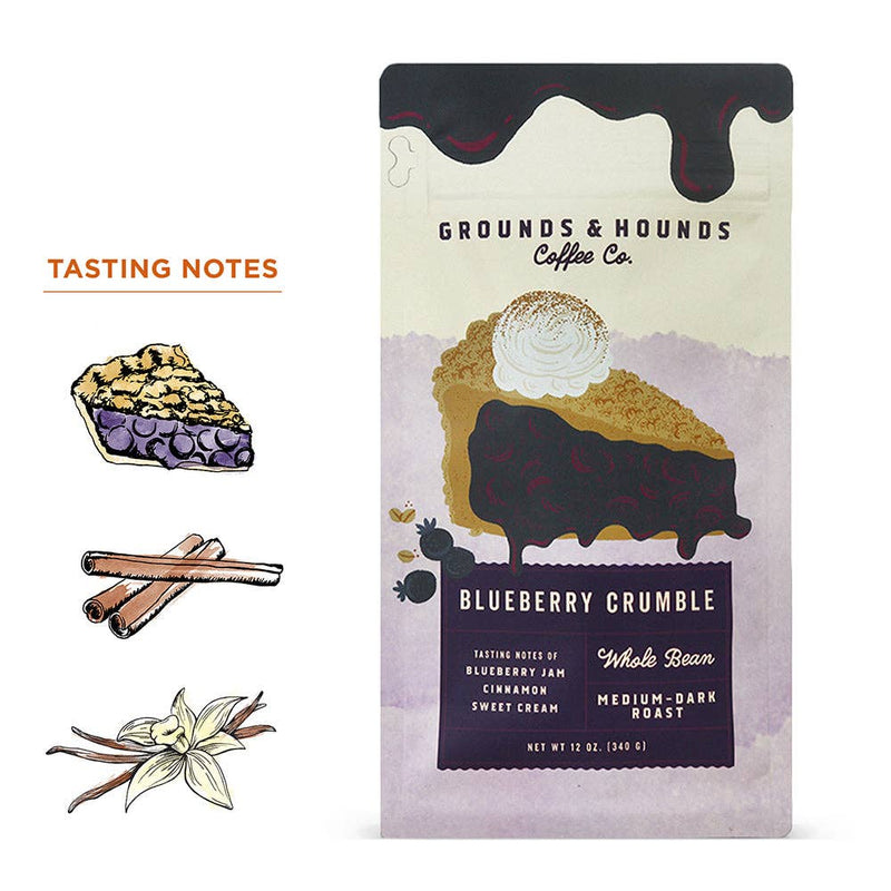Blueberry Crumble Flavored Coffee