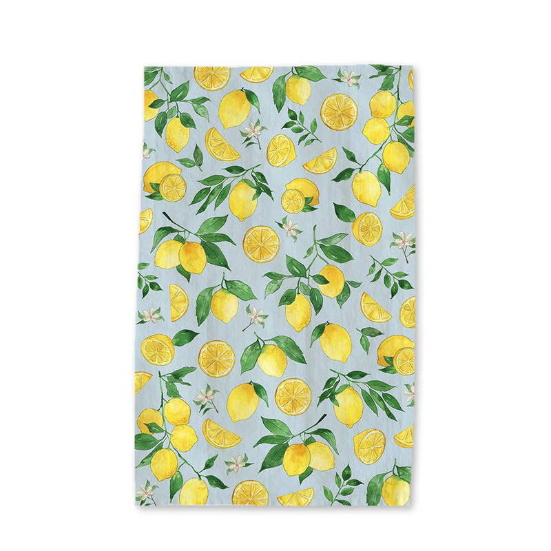 Lemons Tea Towel -  Zesty Summer Fruit Kitchen Decor
