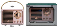 Vintage Bluetooth Speaker: Pink