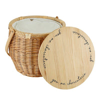You. Me. Charcuterie Picnic Basket