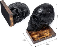 Skull Book Ends