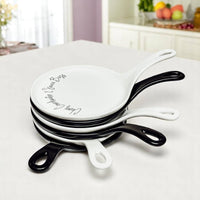 Sarcastic Kitchen Decor | Spoon Rest + Wooden Spoon Gift Set: Mom's Kitchen-BLACK / Dark Wood