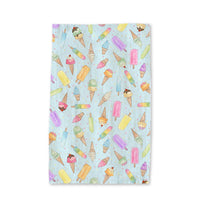 Ice Cream & Popsicle Tea Towel -  Summer  Kitchen Decor