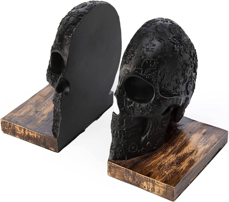 Skull Book Ends
