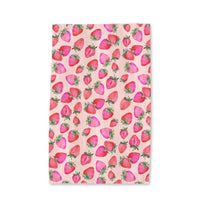 Strawberry Tea Towel -  Summer Fruit Kitchen Decor