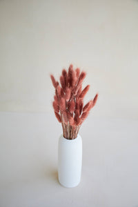Bunny Tails in Burgundy