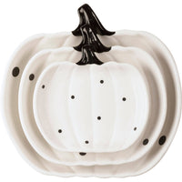 Pumpkins Plate Set