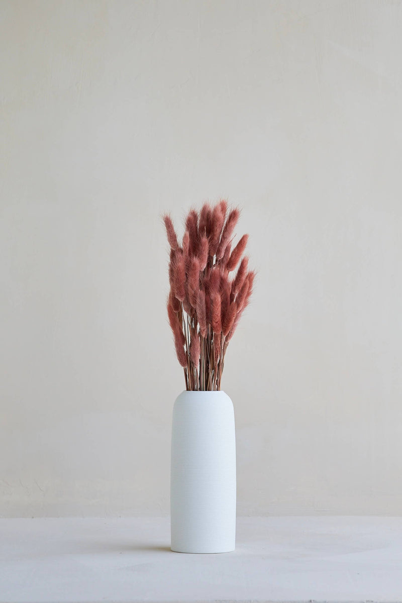 Bunny Tails in Burgundy