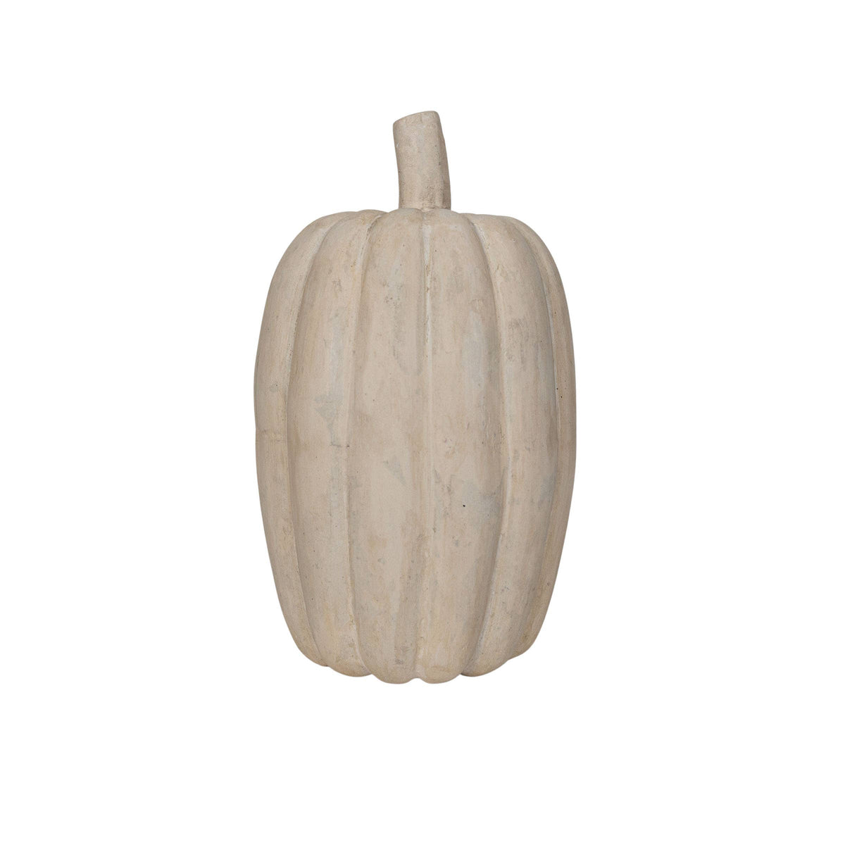 SALE - Moira Cream Paper Mache Pumpkin Fall Decor