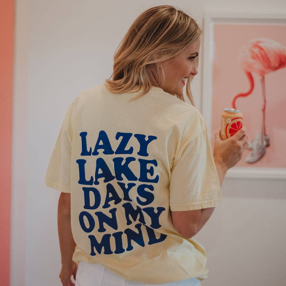 Lazy Lake Days On My Mind Shirt