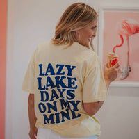Lazy Lake Days On My Mind Shirt
