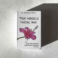 'Tox' Hibiscus Contouring Facial Cleansing Vegan Soap Bar