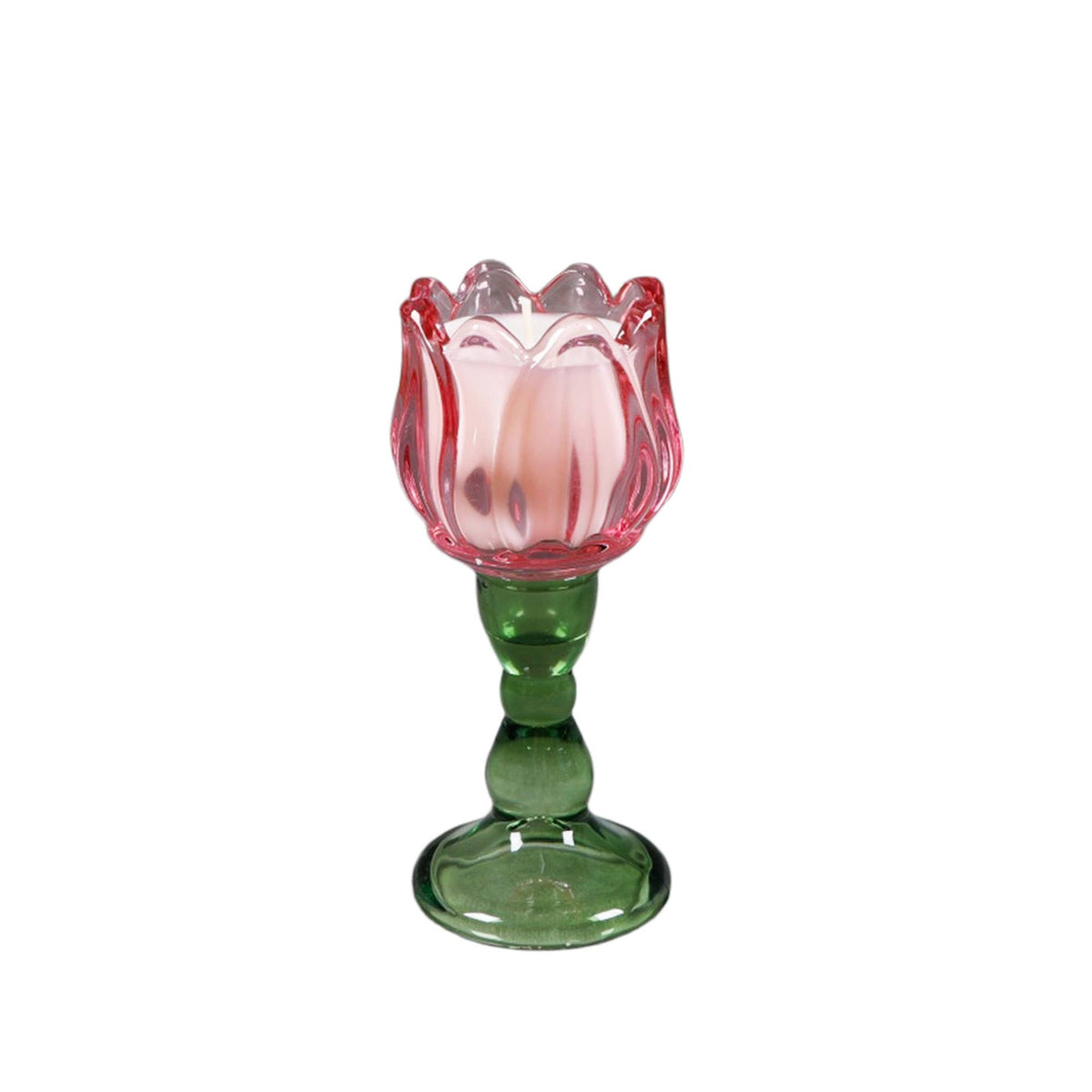 Wine Glass Candle Vanilla Cloud Scent