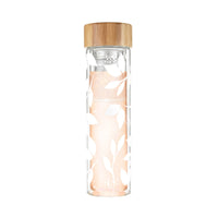 Insulated Glass Travel Mug with Infuser