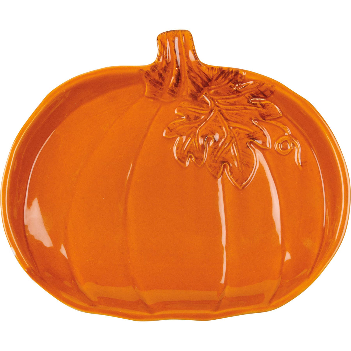 Orange Pumpkin Plate