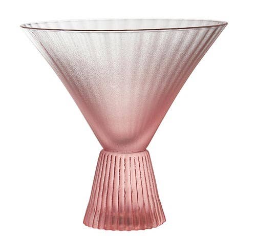 Pink Martini Glass