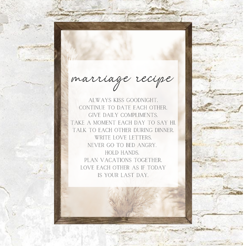 Marriage Framed Print