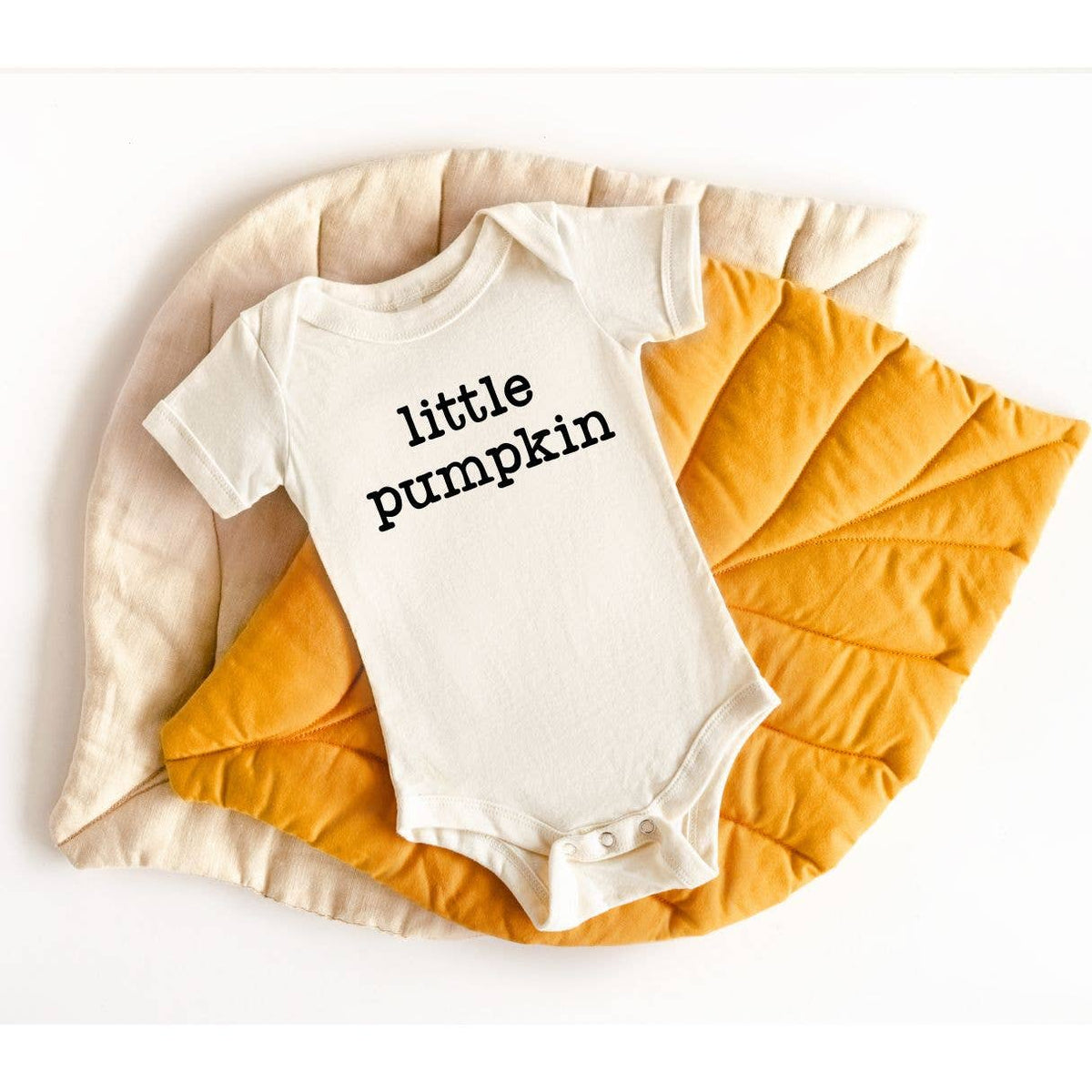 Little Pumpkin Baby Bodysuit | Fall Bodysuit | Halloween: 12-18 Months / Long