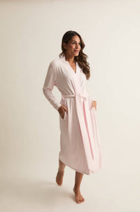 Soft Lounge Robe: Soft Pink