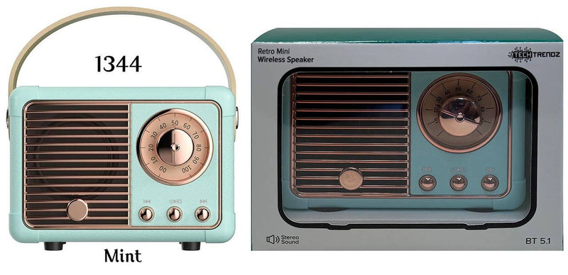 Vintage Bluetooth Speaker: Mint
