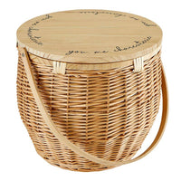 You. Me. Charcuterie Picnic Basket