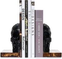 Skull Book Ends