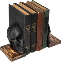 Skull Book Ends