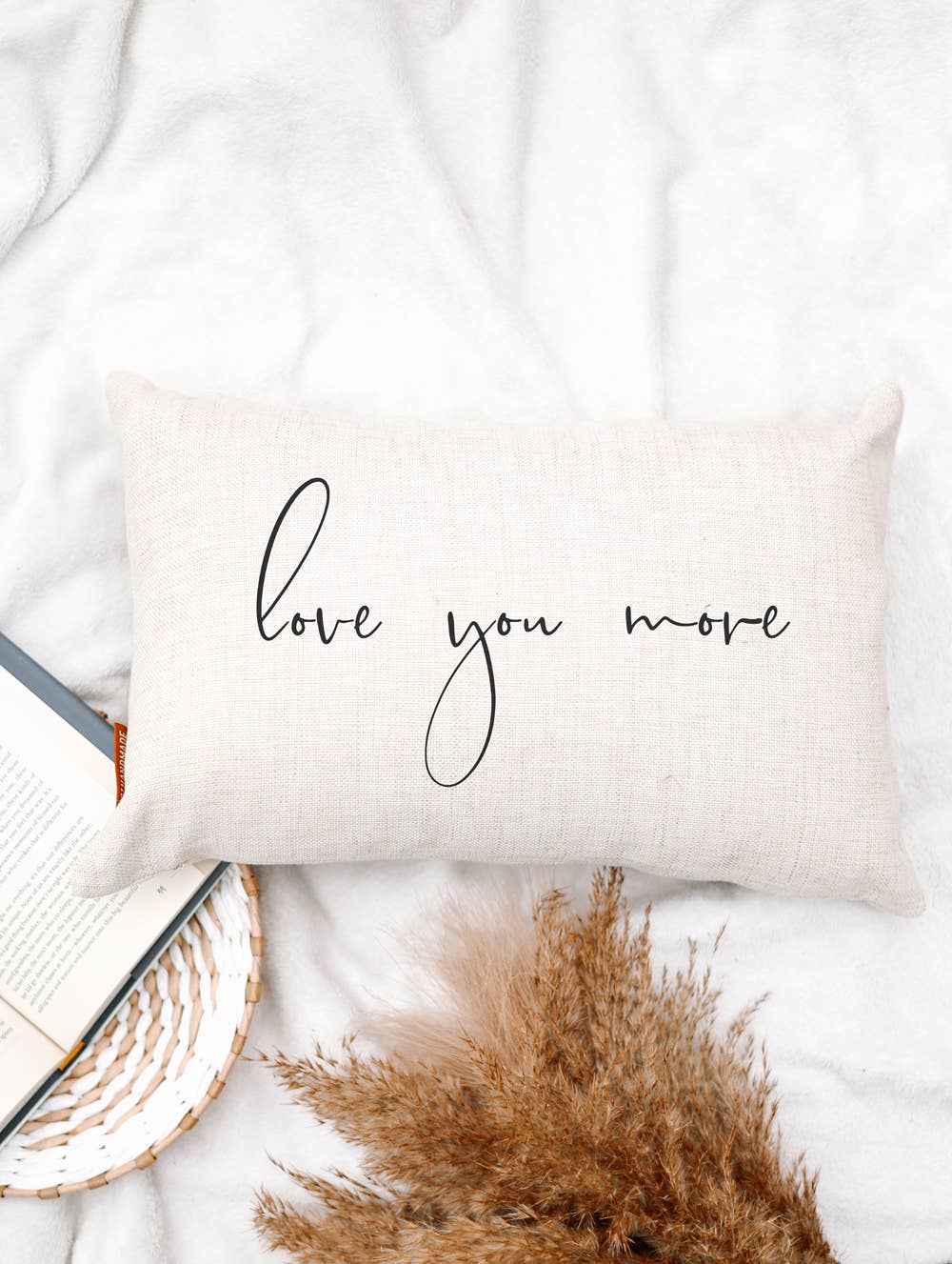 Love You More Pillow