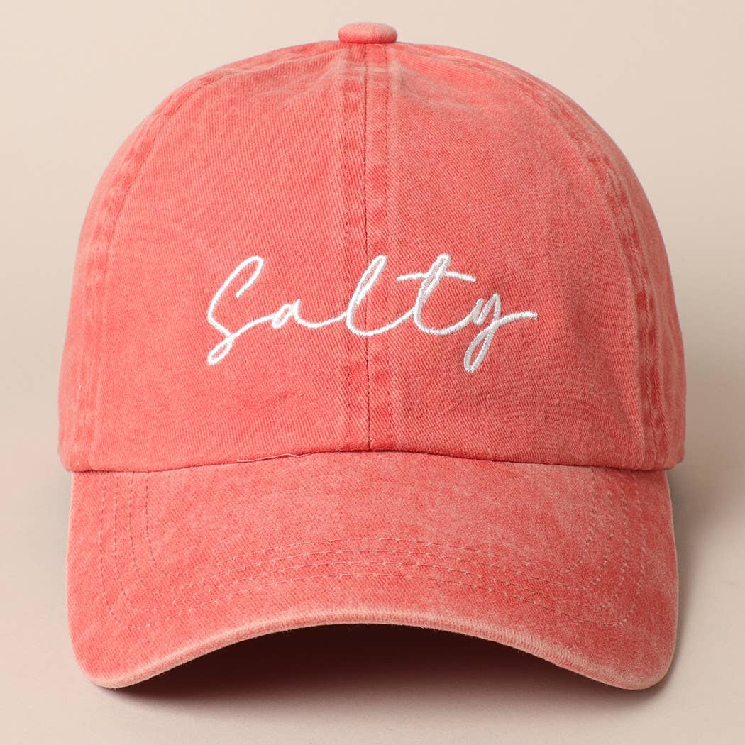 Salty Burnt Orange Hat