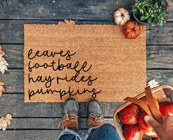 Fall Things Doormat