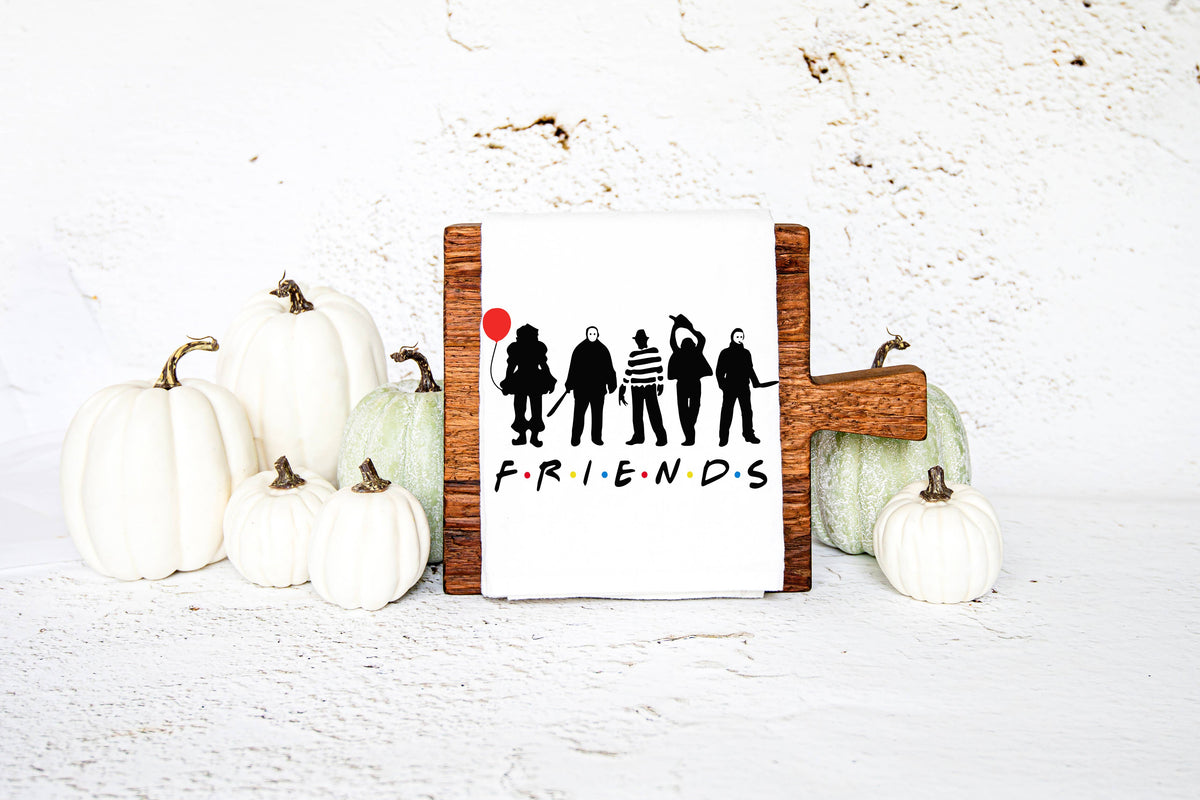 Halloween Friends Kitchen Towel