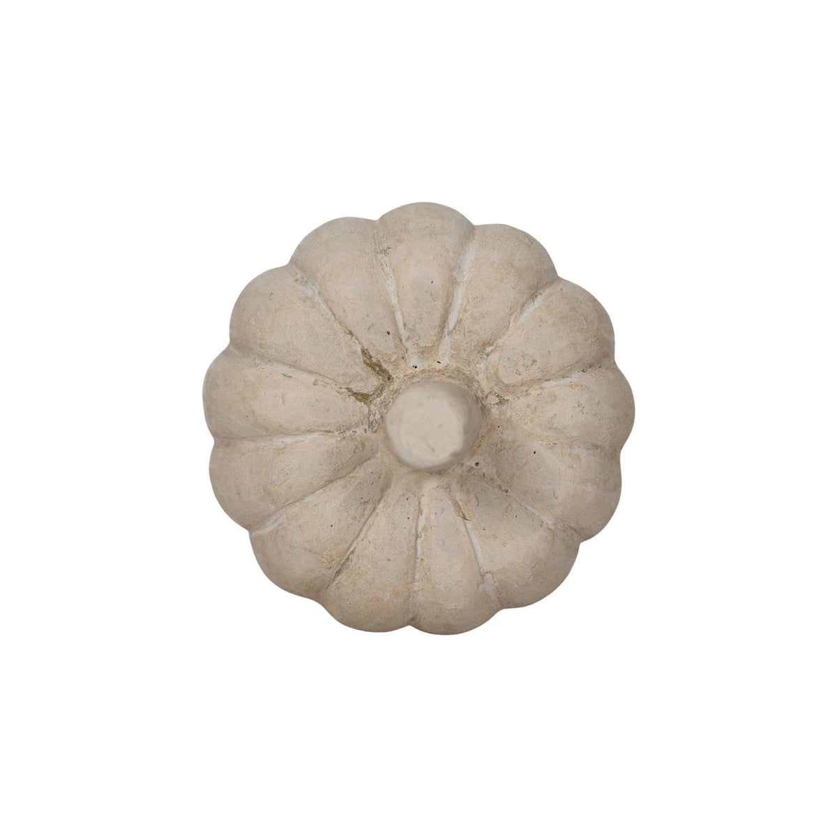 SALE - Moira Cream Paper Mache Pumpkin Fall Decor