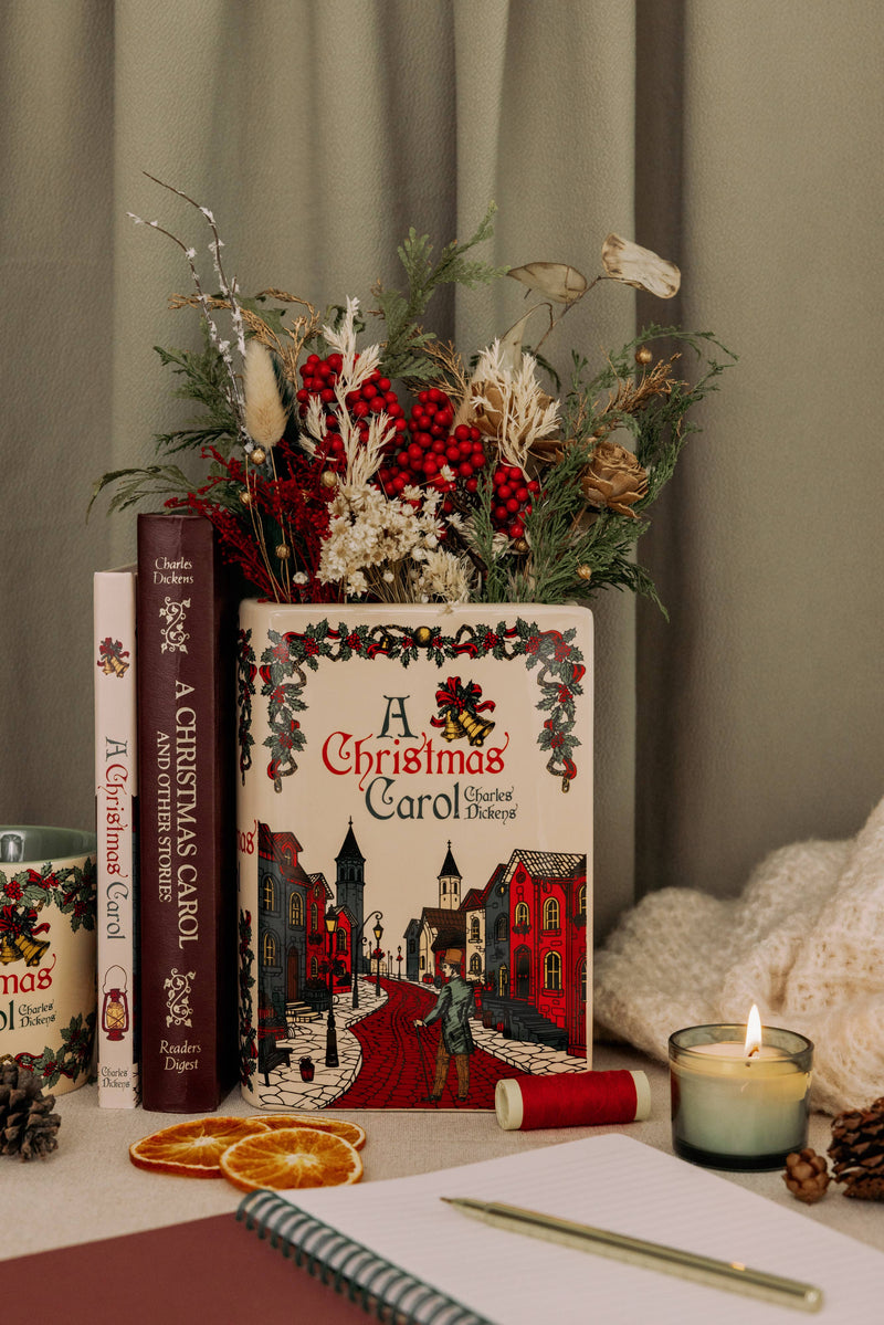 Large Book Vase, A Christmas Carol