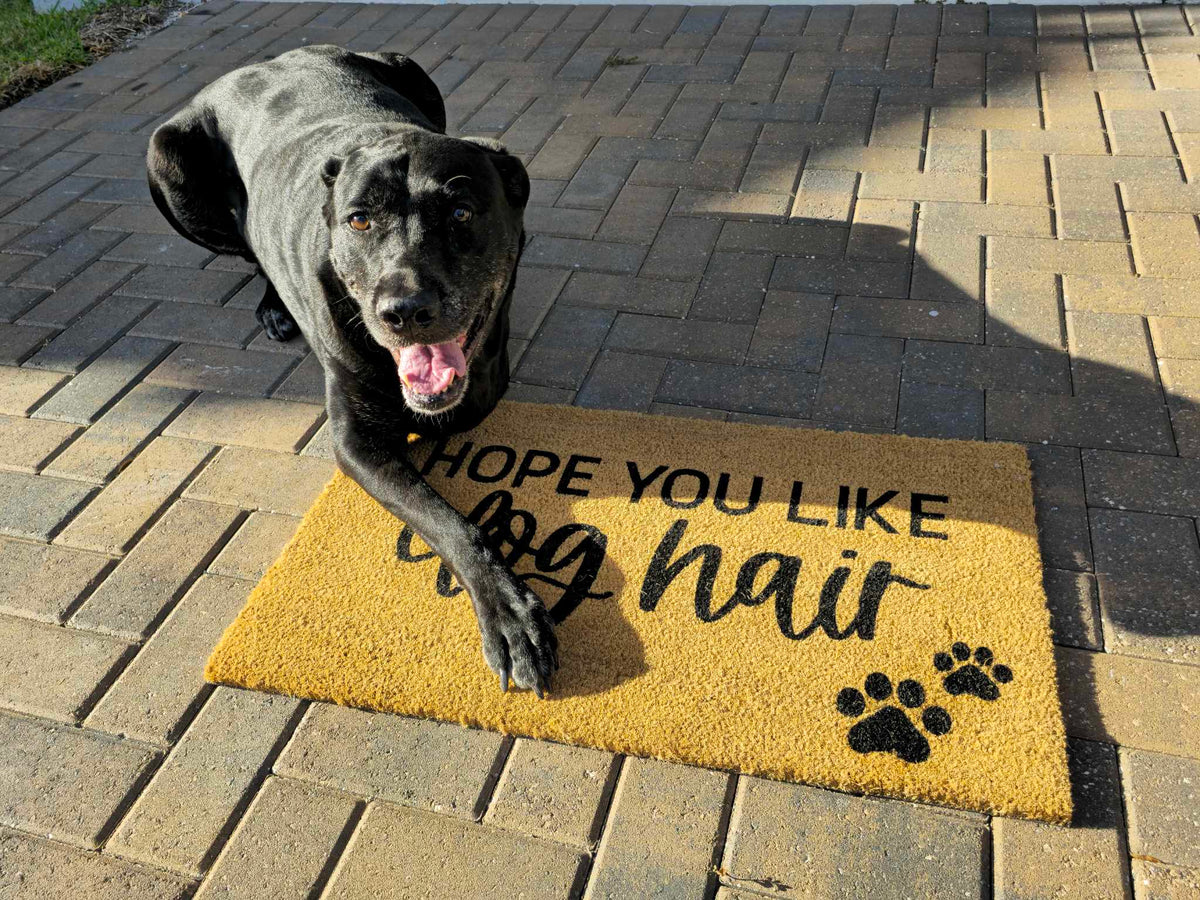 Hope You Like Dog Hair Doormat