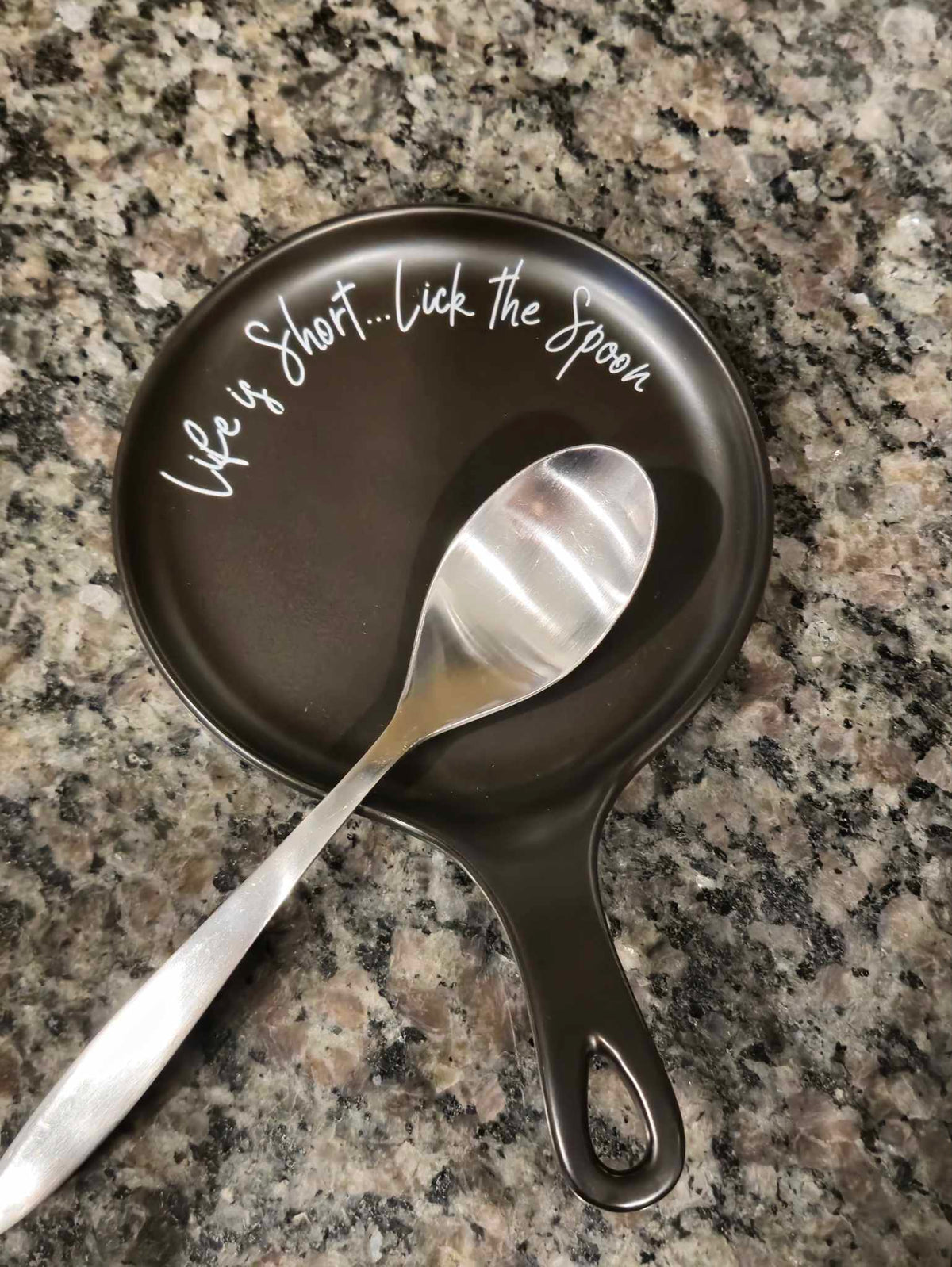 Life is Short, Lick the Spoon spoon rest